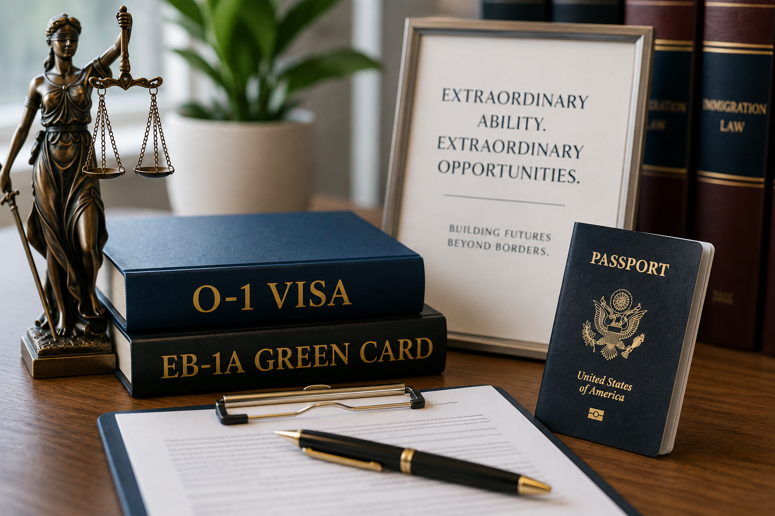 O-1 Visa vs. EB-1A Green Card What's the Difference