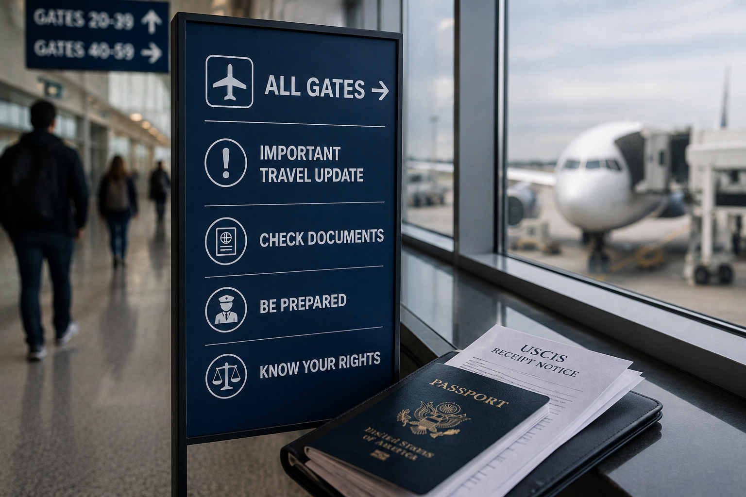 USCIS Request for Evidence (RFE) travel and document update